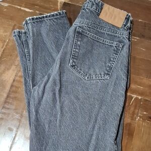 Zara Gray Straight Men's Jeans